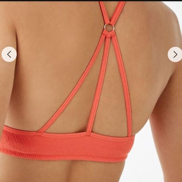 💐Caged back ribbed bralette - Picture 5 of 5